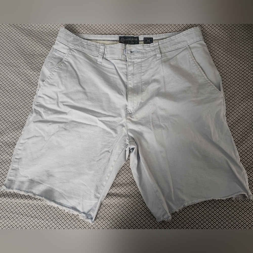 American Rag Gray Flat Front Shorts